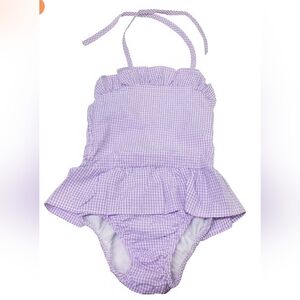 NEW Te Gingham Kids Swimsuit 4/5